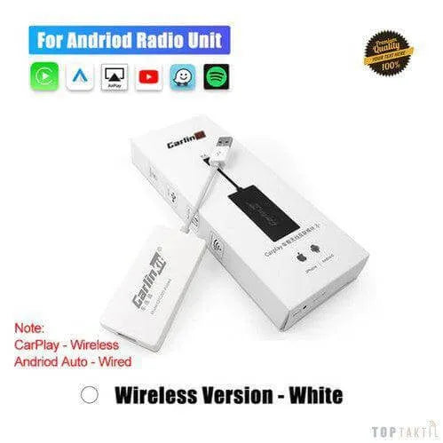 Carplay Pour Autoradio Android Sans Fil | Écran Tactile | Bluetooth | GPS