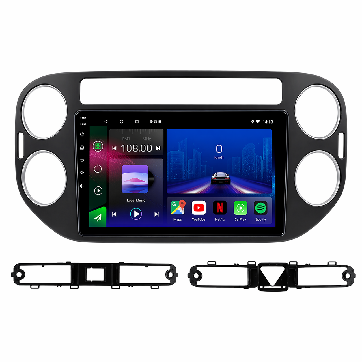 Volkswagen Tiguan | 2006-2015 | Autoradio Android 15 | Carplay et Android Auto