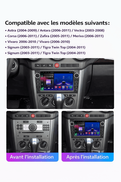 Opel Universal | Android 15 Autoradio | Apple CarPlay | Android Auto - toptaktil