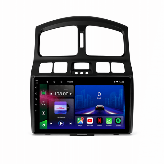 Hyundai Classic Santa Fe | 2000-2004 | Autoradio Android 15 | CarPlay | Android Auto| - toptaktil