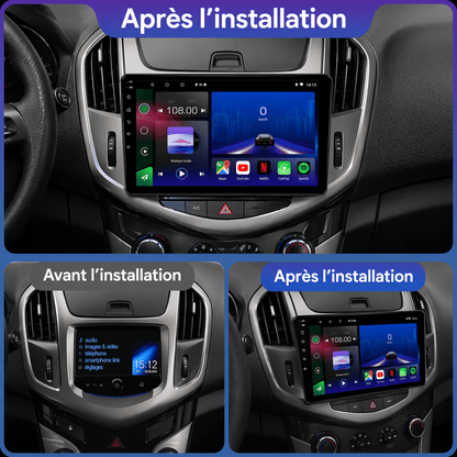 Chevrolet Cruze |2009-2014| Autoradio Android 15 | CarPlay |Android Auto