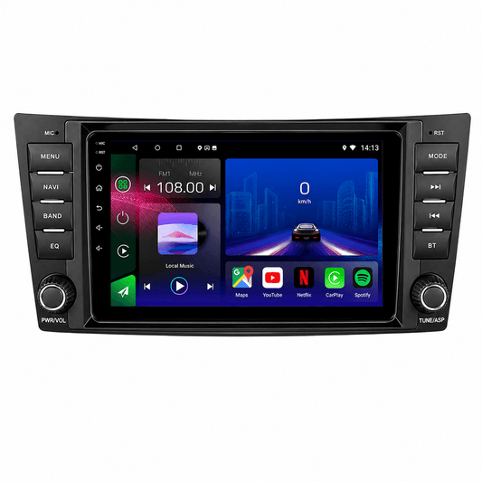 Autoradio Android 14 pour Mercedes Classe E W211 (2002-2008) | Écran Tactile | CarPlay | Bluetooth | GPS