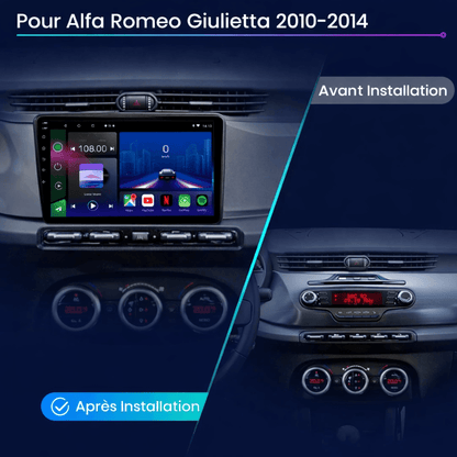 Alfa Romeo Giulietta| 2010 – 2014 | Android 15 Autoradio | Apple CarPlay | Android Auto - toptaktil