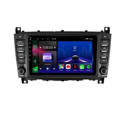 Autoradio Android 14 pour Mercedes Classe C W203 (2004-2007) | Écran Tactile | CarPlay | Bluetooth | GPS