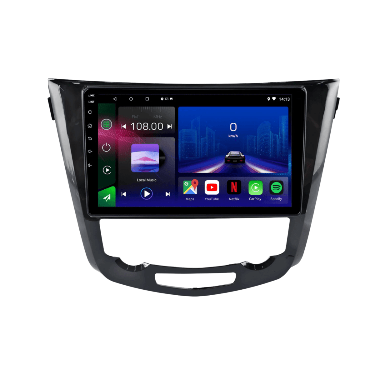 Nissan Qashqai | X - Trail | 2013 - 2017 | Android 15 Autoradio | Apple CarPlay | Android Auto - toptaktil