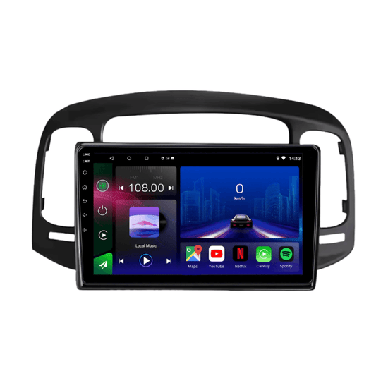 Hyundai Accent | 2008 - 2011 | Autoradio Android 15 | Carplay et Android Auto - toptaktil