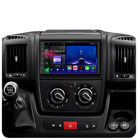 Fiat Ducato | Citroën cavalier | Peugeot Boxer | Autoradio Android 15 | Carplay et Android Auto - toptaktil