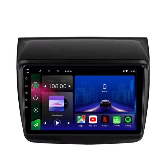 Autoradio Android pour Mitsubishi L200 | Pajero Sport| 2008-2016|  Android 15 |CarPlay | Android Auto