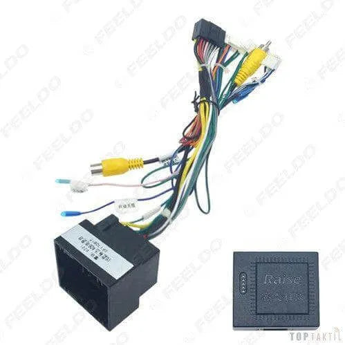 Faisceau Câbles Et Canbus Autoradio Peugeot 308 | Android 14 | Écran Tactile | CarPlay | Bluetooth | GPS
