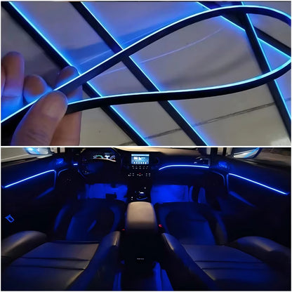 Led d'ambiance intérieures de voiture en acrylique RGB 20 en 1 – Kit Asymphony