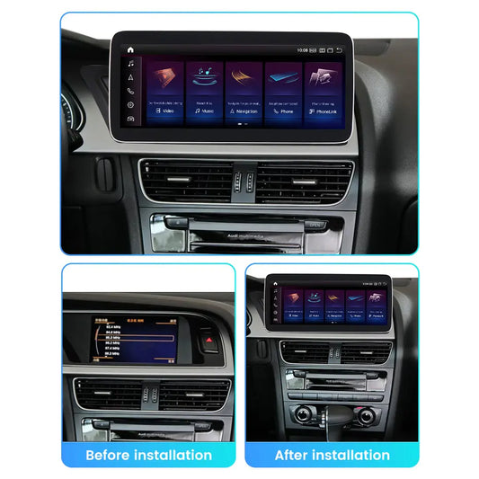 Audi A4 A5 B8 2007-2016 Android 13 Autoradio | Apple CarPlay | Android Auto | Bose