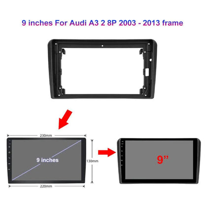 Poste Android13//4G-64//Audi A3 2003-2012/Carplay-Android Auto | Autoradio | Android 14 | Écran Tactile | Bluetooth | GPS