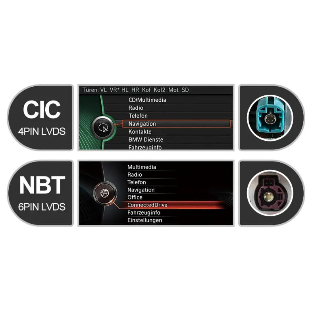 BMW 7 Series 2008-2015 F01 F02 F03 F04 Android 13 CarPlay & Android Auto Autoradio CIC NBT