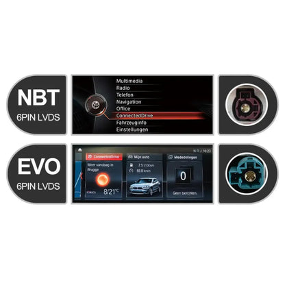 BMW X1 X2 2015-2022 F48 F39 Android 13 CarPlay & Android Auto Autoradio NBT EVO