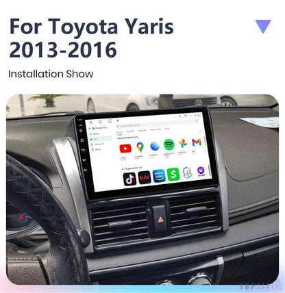 Poste Android 13 Toyota Yaris 2013-2016 //4G-64// | Autoradio | Android 14 | Écran Tactile | CarPlay | Bluetooth | GPS