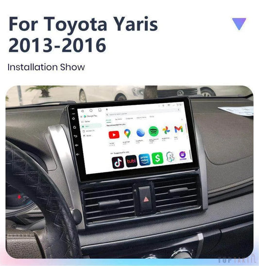 Poste Android 13 Toyota Yaris 2013-2016 //4G-64// | Autoradio | Android 14 | Écran Tactile | CarPlay | Bluetooth | GPS