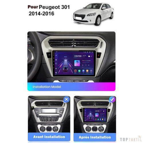 2013 2014 Peugeot 301 Citroen Elysee Android Radio with GPS