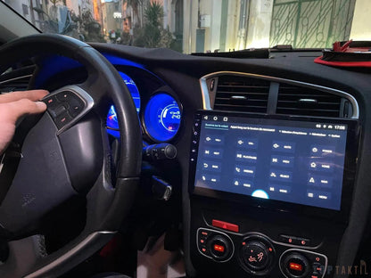 Poste Android Citroën C4 C-Triomphe 2013-2017 | Autoradio | Android 14 | Écran Tactile | CarPlay | Bluetooth | GPS