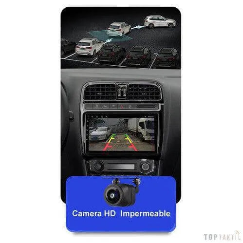 Poste Android13//4G-64// Polo 2008-2015/Carplay-Android Auto | Autoradio | Android 14 | Écran Tactile | Bluetooth | GPS