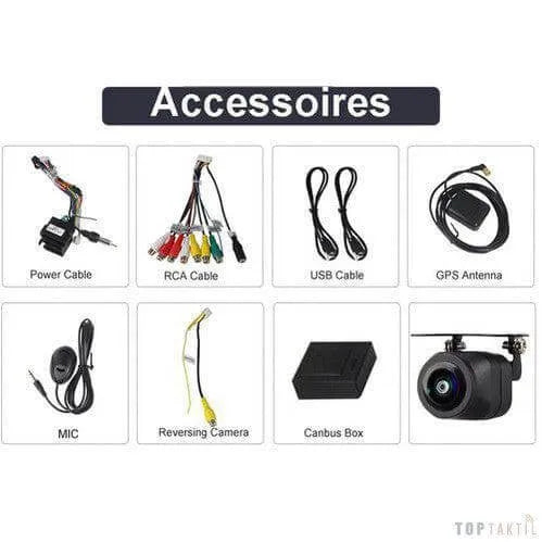 Poste Android13//4G-64// Polo 2008-2015/Carplay-Android Auto | Autoradio | Android 14 | Écran Tactile | Bluetooth | GPS