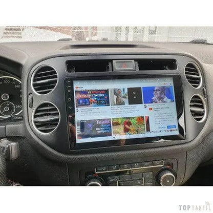 Poste Android13//4G-64// Tiguan 2006-2016/Carplay-Android Auto | Autoradio | Android 14 | Écran Tactile | Bluetooth | GPS