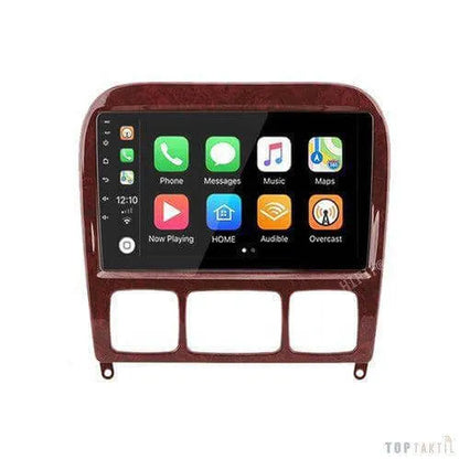 Poste Android13//4G-64//Mercedes Classe S W220/Carplay-Android Auto | Autoradio | Android 14 | Écran Tactile | Bluetooth | GPS