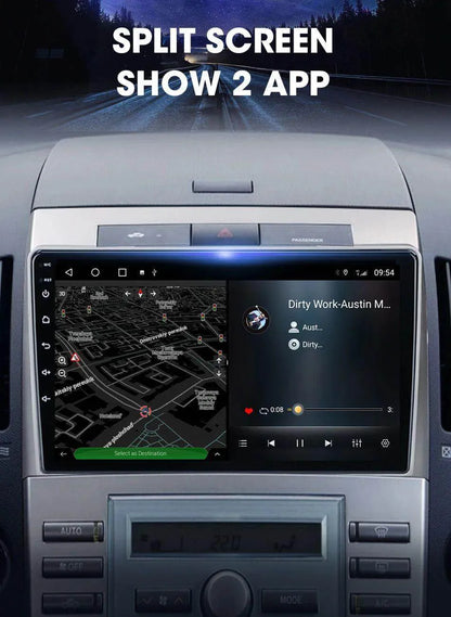 Poste Android13//4G-64//Toyota Corolla Verso 2006/Carplay-Android Auto | Autoradio | Android 14 | Écran Tactile | Bluetooth | GPS