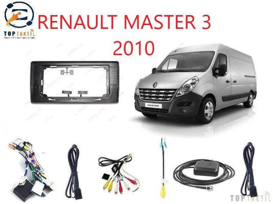Poste Autoradio Android 13//4G-64G- Renault Master 3 2010 | Android 14 | Écran Tactile | CarPlay | Bluetooth | GPS