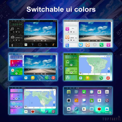 Poste Radio Android Haut De Gamme : Transformez Votre Conduite | Autoradio | Android 14 | Écran Tactile | CarPlay | Bluetooth | GPS