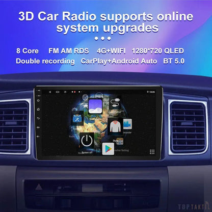 Poste Radio Android Haut De Gamme : Transformez Votre Conduite | Autoradio | Android 14 | Écran Tactile | CarPlay | Bluetooth | GPS