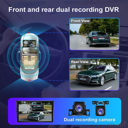 Poste Radio Android Haut De Gamme : Transformez Votre Conduite | Autoradio | Android 14 | Écran Tactile | CarPlay | Bluetooth | GPS