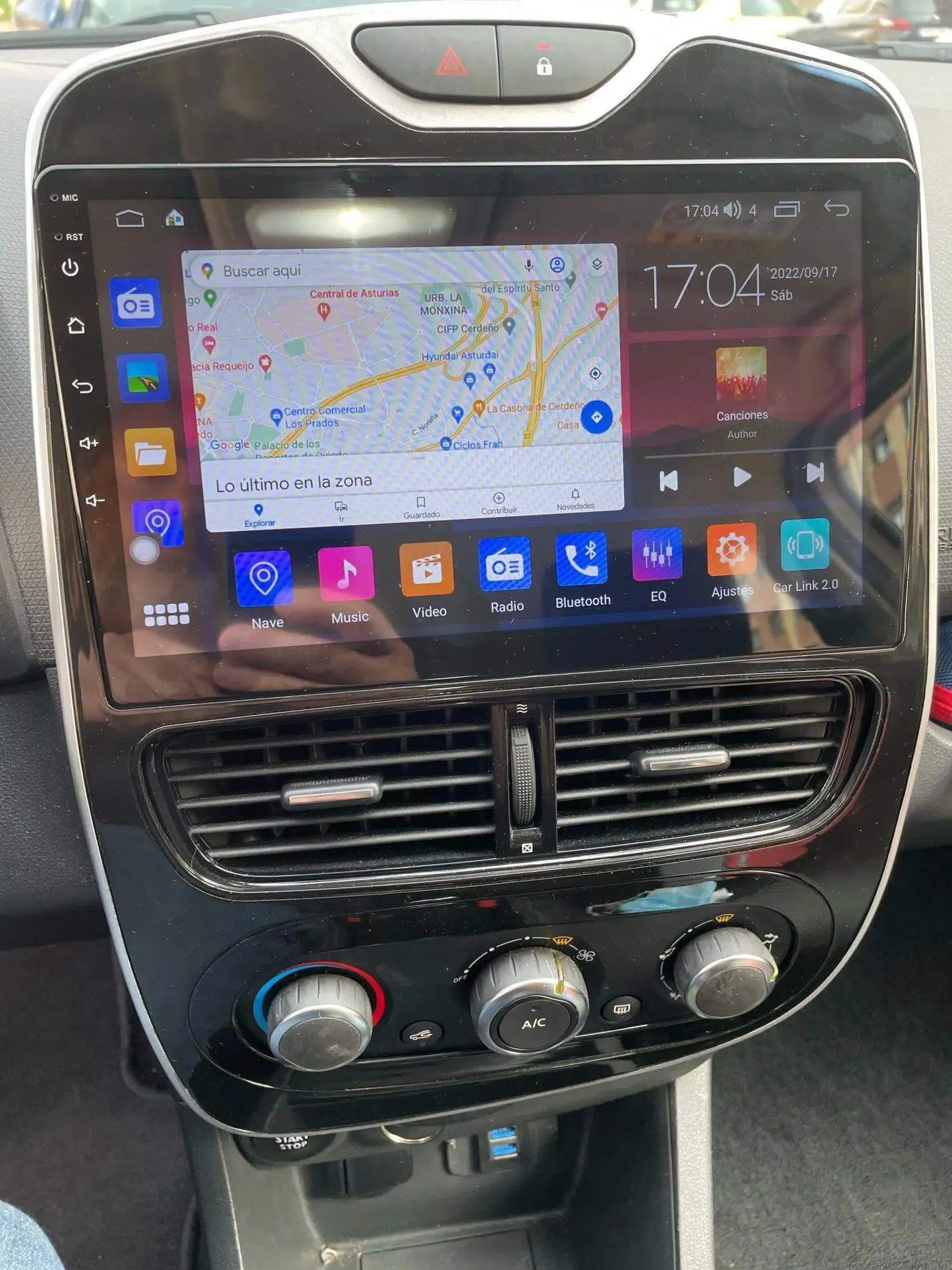 Poste Autoradio Android 13//4G-64G- Renault Clio 2012-2016 | Android 14 | Écran Tactile | CarPlay | Bluetooth | GPS