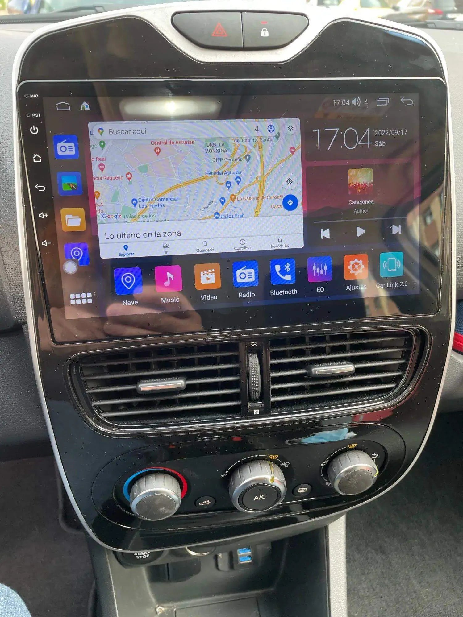 Poste Autoradio Android 13//4G-64G- Renault Clio 2012-2016 | Android 14 | Écran Tactile | CarPlay | Bluetooth | GPS