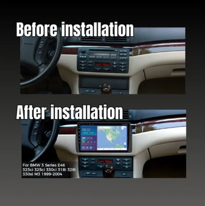 BMW 3 Series | E46 1997-2006 | Android 13 Autoradio | Apple CarPlay | Android Auto