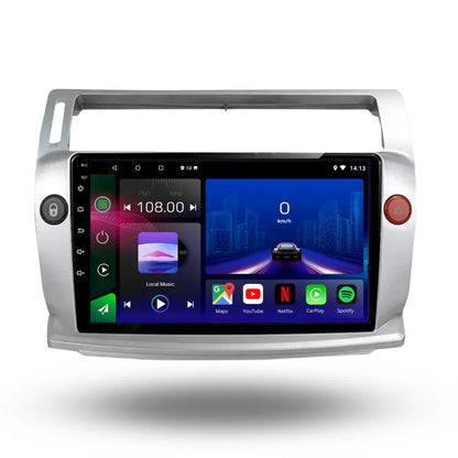 Citroen C4 | C-Triomphe | C-Quatre 2004-2009| Android 13 Autoradio | Apple CarPlay | Android Auto