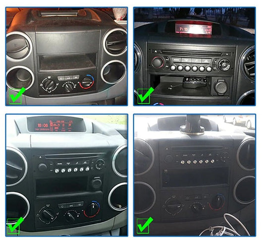 Citroen Berlingo | Peugeot Partner | 2008-2018 | Android 13 Autoradio | Apple CarPlay | Android Auto