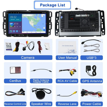 Poste Android13//4G-64//Chevrolet Captiva Aveo Lova Gentra Epica | Autoradio | Android 14 | Écran Tactile | CarPlay | Bluetooth | GPS