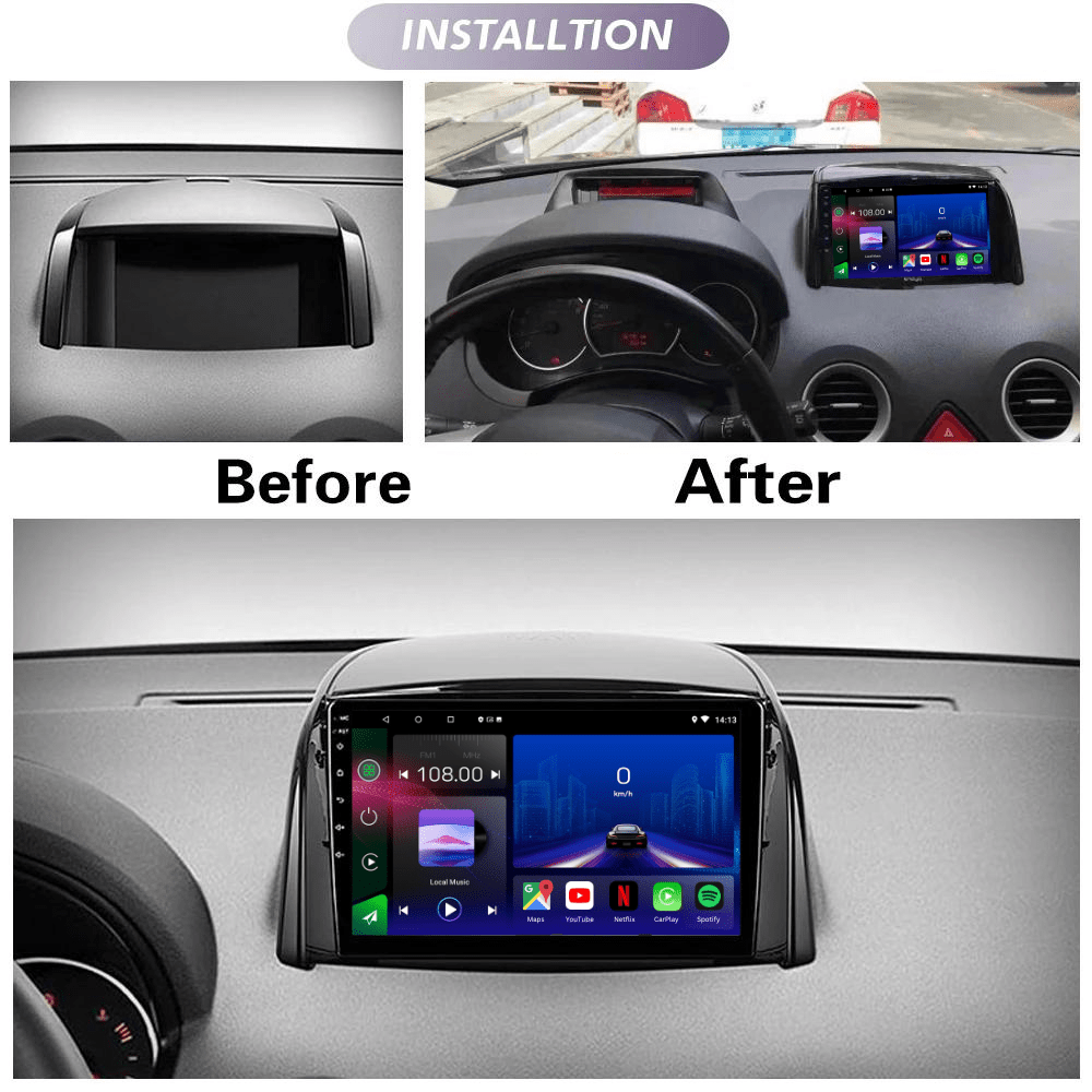 Renault Koleos | 2007 - 2016 | Android 15 Autoradio | Apple CarPlay | Android Auto - toptaktil