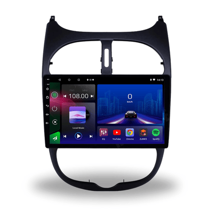 Peugeot 206 206 CC | 1998 - 2013 | Android 15 Autoradio | Apple CarPlay | Android Auto - toptaktil