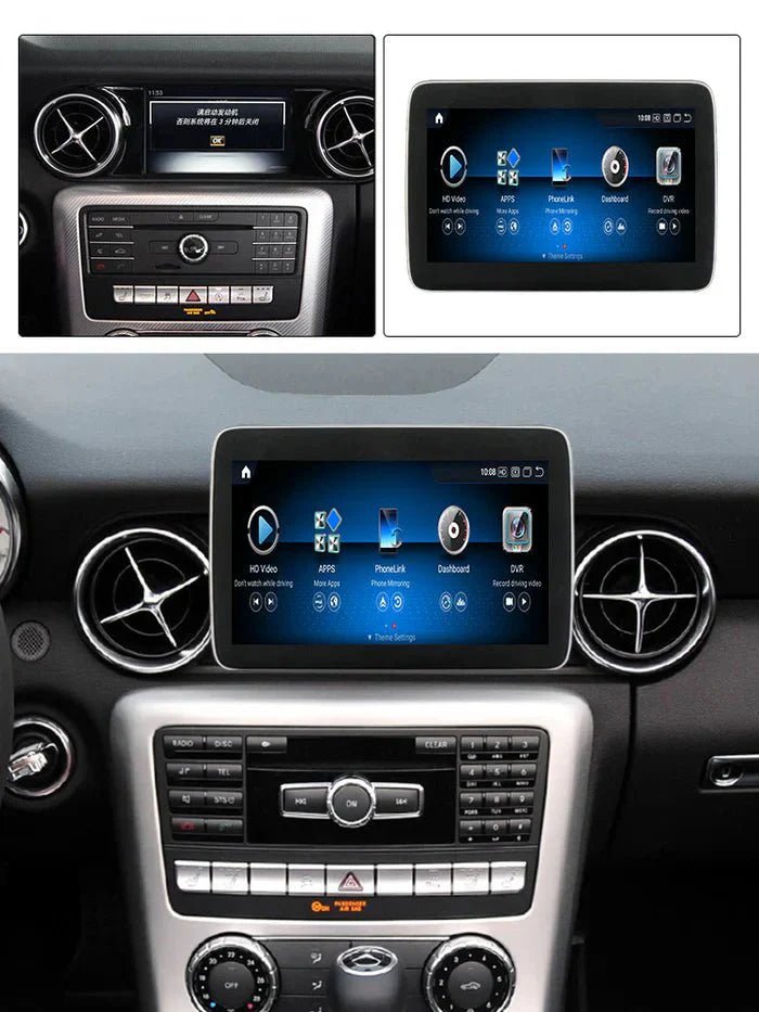 Mercedes SLK SLC SL 2011 - 2018 R172 R231 Android 15 Autoradio CarPlay & Android Auto - toptaktil