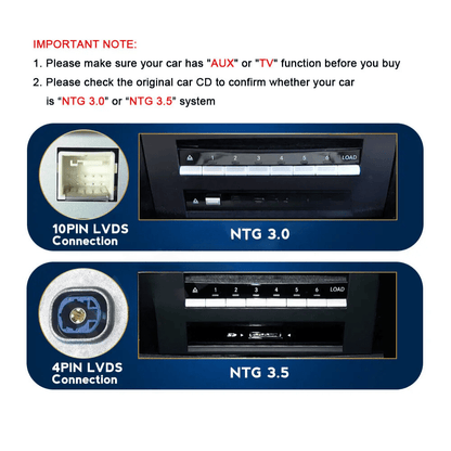 Mercedes S Class 2005 - 2014 W216 W221 Android 15 Autoradio CarPlay & Android Auto NTG 3.0 3.5 - toptaktil