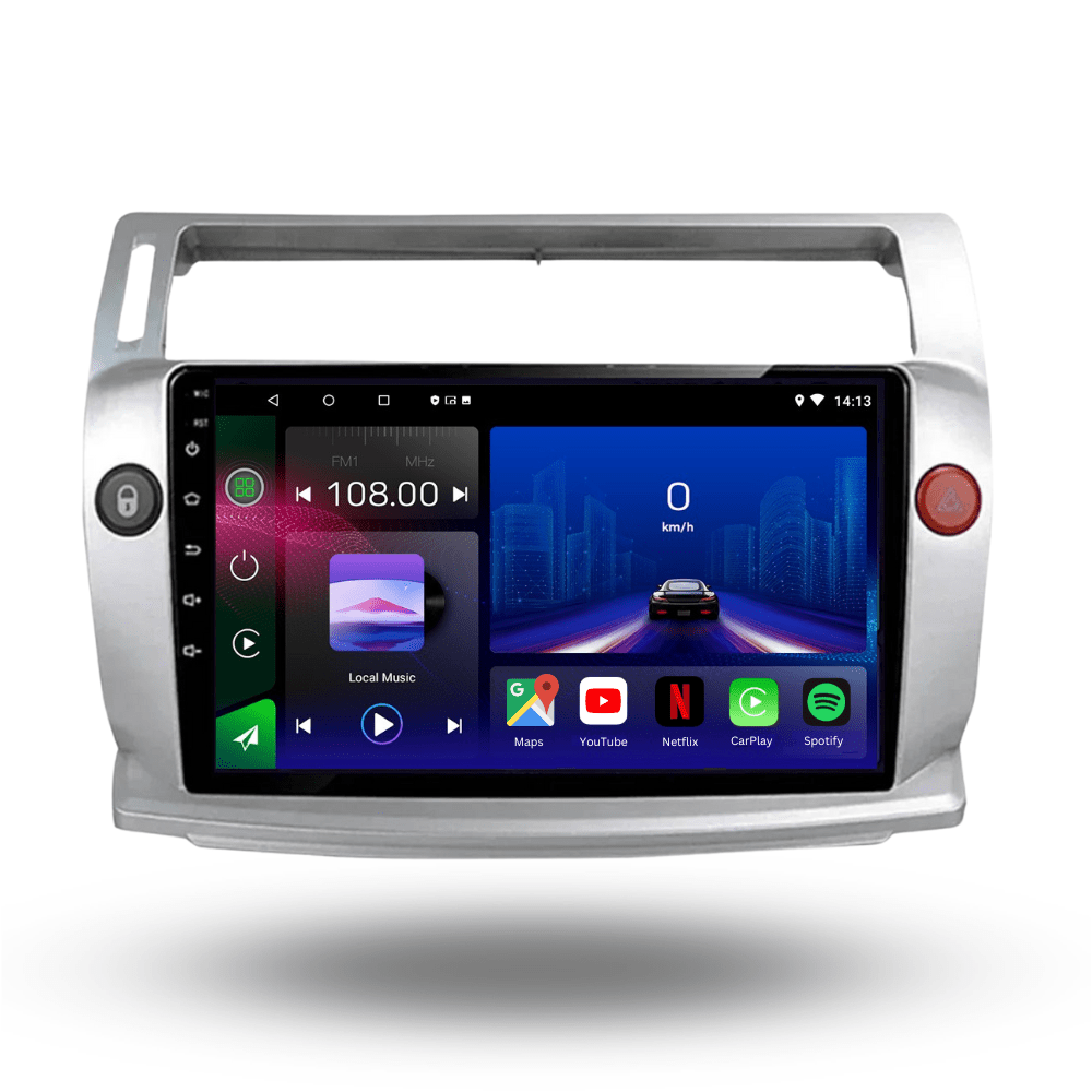 Citroen C4 | C - Triomphe | C - Quatre 2004 - 2009| Android 15 Autoradio | Apple CarPlay | Android Auto - toptaktil