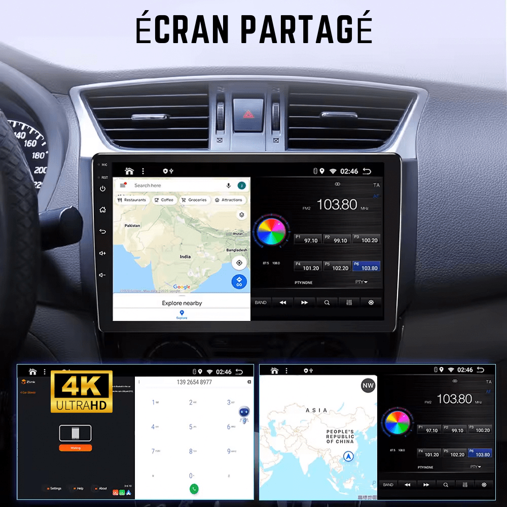 TOPTAKTILFord Mondeo | Galaxy | S - Max | Focus | Android 15 Autoradio | Apple CarPlay | Android Auto