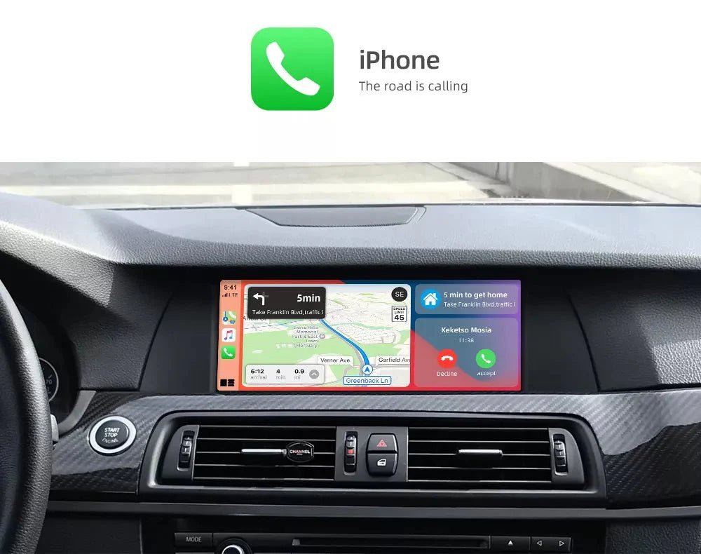 Apple CarPlay sans fil | Rétrofit pour BMW | Android Auto | Décodeur | Intégration - toptaktil