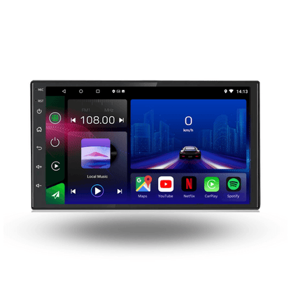 Universal | Écran de 7 pouces | Android 15 Autoradio | Apple CarPlay | Android Auto - toptaktil