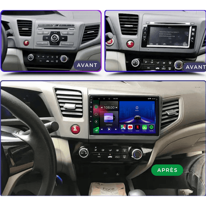 Honda Civic | 2012 - 2016 | Android 15 Autoradio | Apple CarPlay | Android Auto - toptaktil