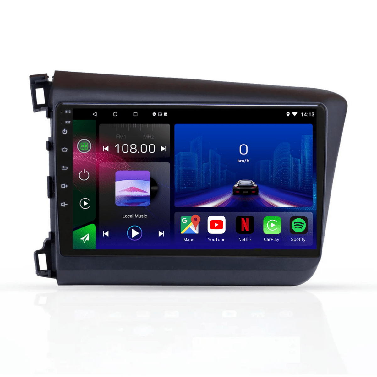 Honda Civic | 2012 - 2016 | Android 15 Autoradio | Apple CarPlay | Android Auto - toptaktil