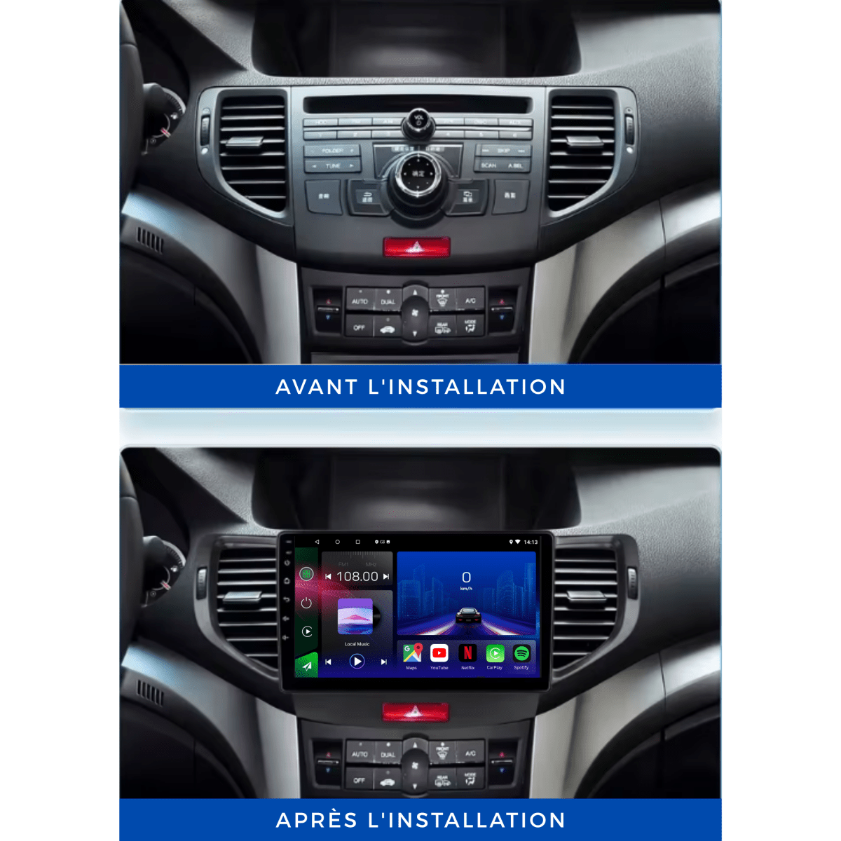 Honda Accord | 2008 - 2012 | Android 13 Autoradio | Apple CarPlay | Android Auto - toptaktil