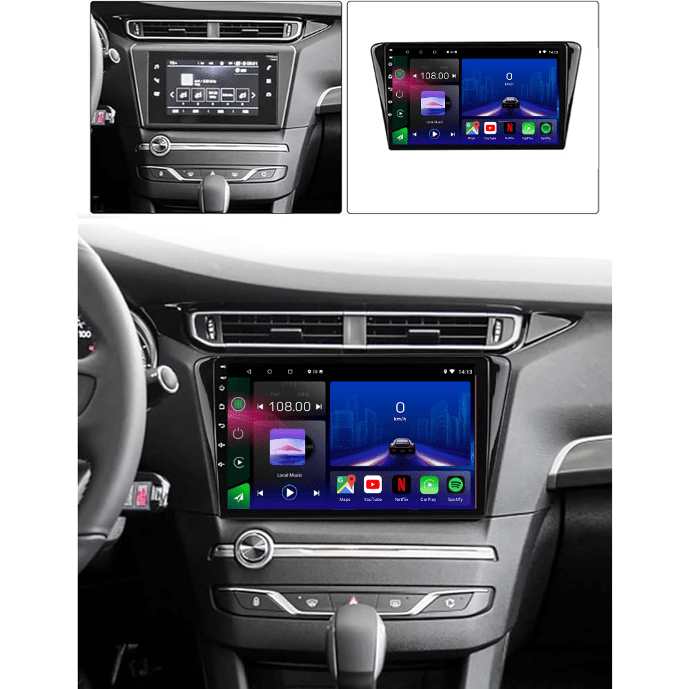 Peugeot 408 | 2014 - 2019 | Android 15 Autoradio | Apple CarPlay | Android Auto - toptaktil