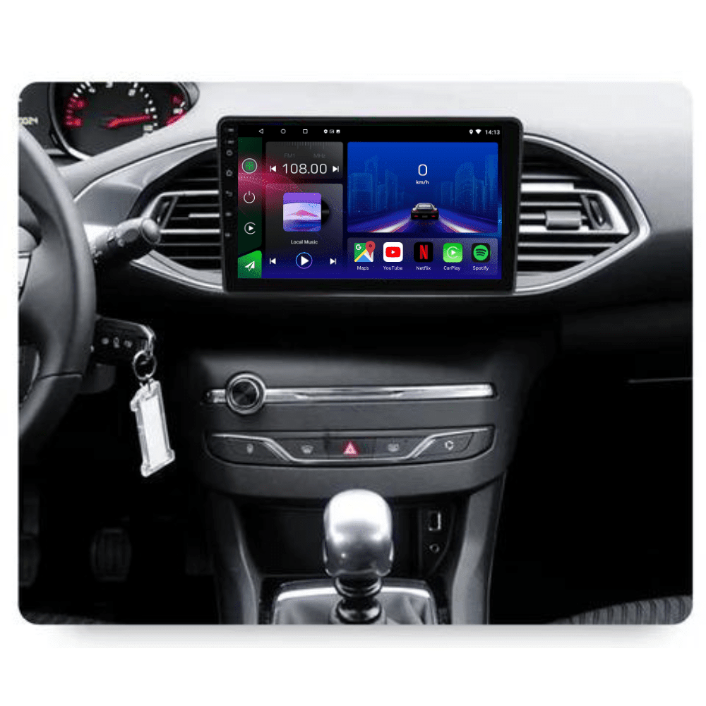 Peugeot | 308 308 SW 308s T9 | 2013 - 2020| Android 15 Autoradio | Apple CarPlay | Android Auto - toptaktil